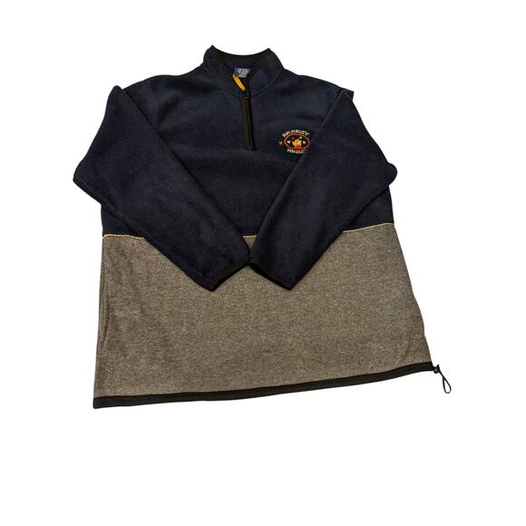 Disney Winnie the Pooh Breezy Beezy Fleece Pullover Adult XL Quarter Zip Graphic - Picture 12 of 16